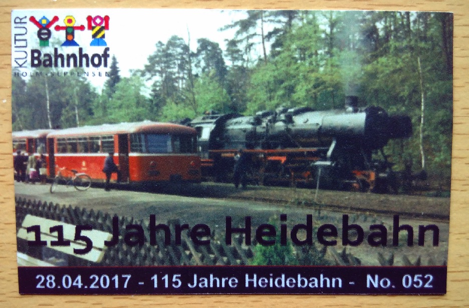 115 Jahre Heidebahn